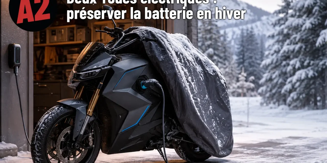 Moto électrique : 5 conseils pour préserver la batterie en hiver