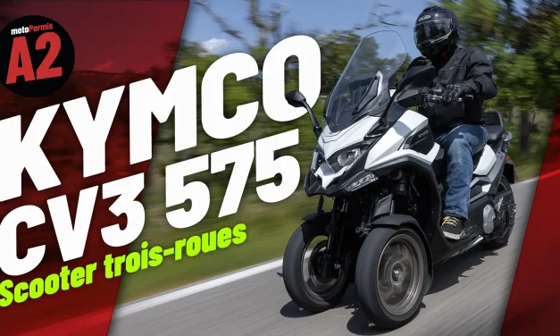 Essai Kymco CV3 575 : le trois-roues qui défie Piaggio