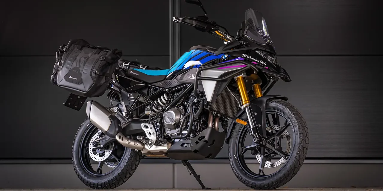 BMW F450 GS : un nouvel arceau moteur signé Wunderlich