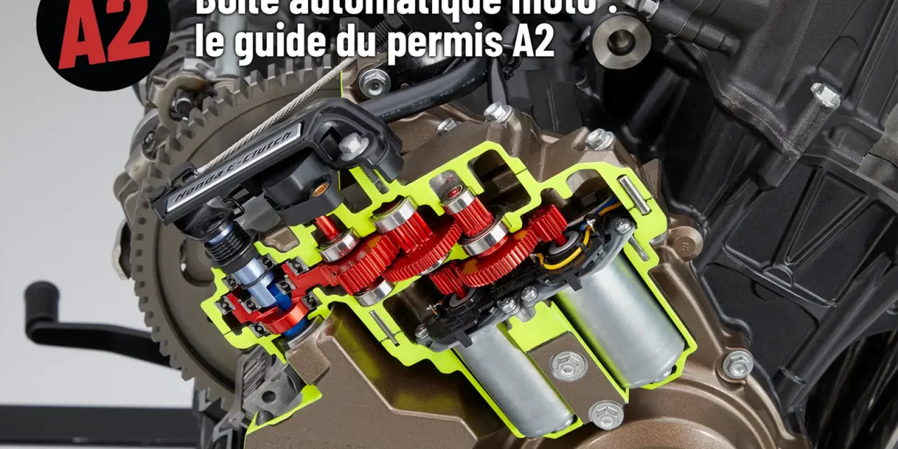 Boîte automatique moto : les systèmes expliqués simplement