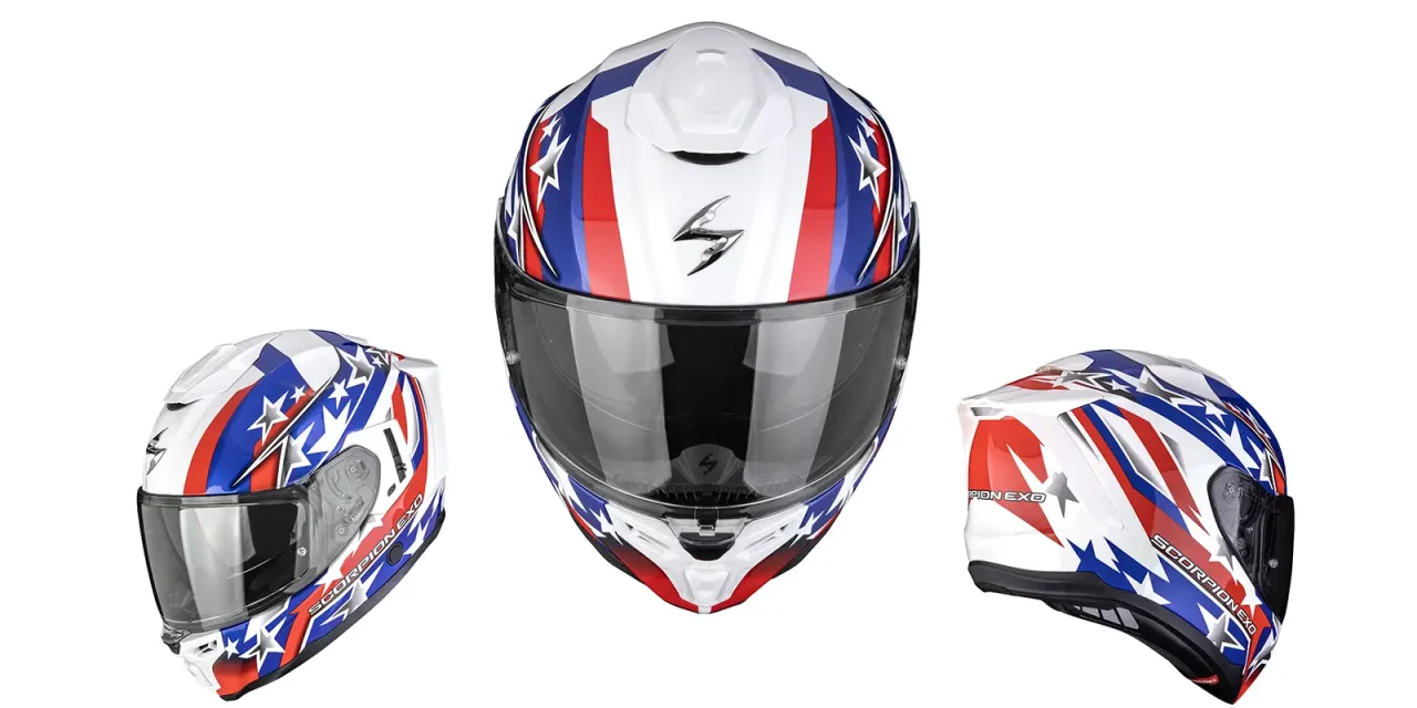 Casque permis A2 : le Scorpion EXO-1500 Air évolue