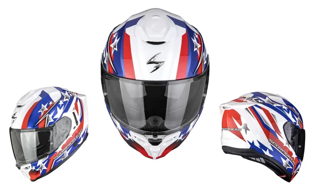 Casque permis A2 : le Scorpion EXO-1500 Air évolue