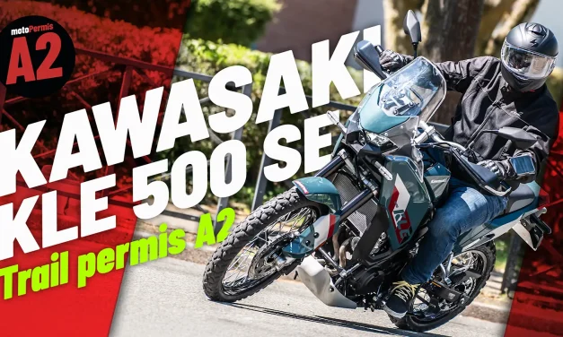 Essai Kawasaki KLE 500 SE : un trail idéal pour le permis A2 ?