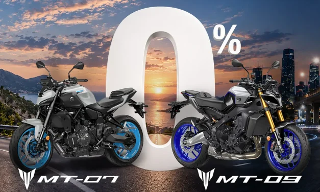 Yamaha MT-07 et MT-09 crédit taux 0 % pour les A2