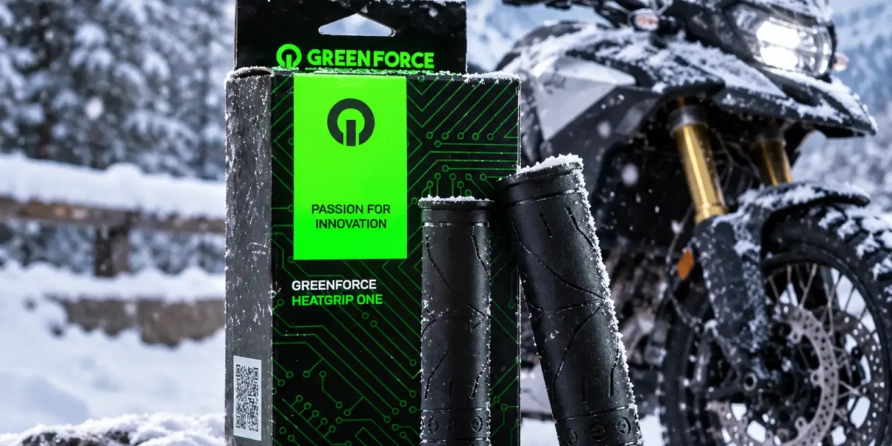 Poignées chauffantes GreenForce One : 99,90 € pour moto